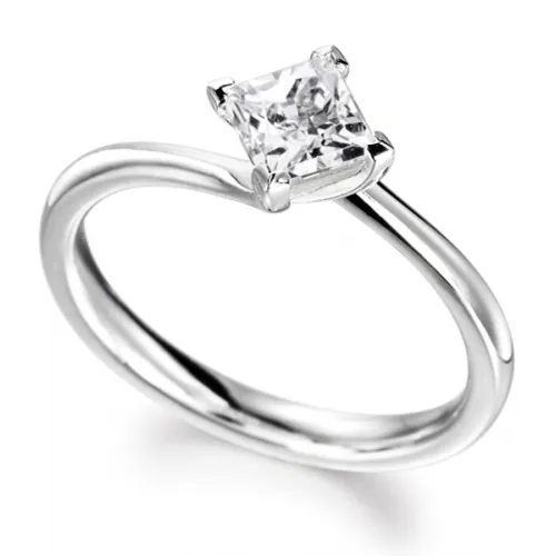 Engagement - Lab Grown Diamond Solitaire Ring